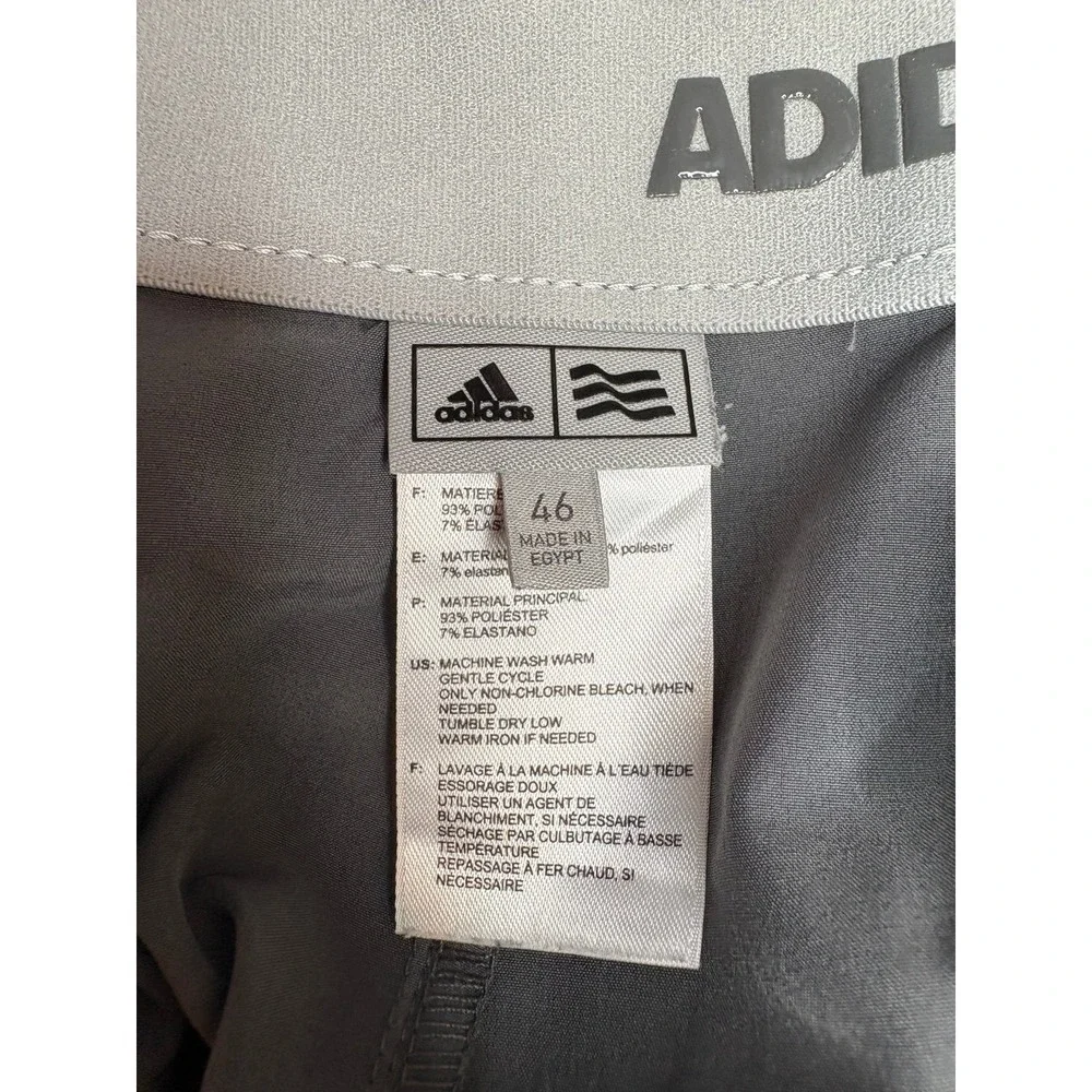 Black adidas climate dri fit chino shorts size 46